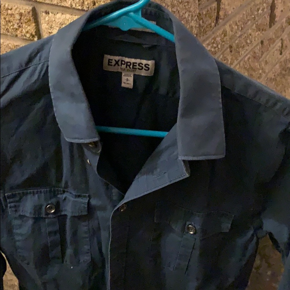 Express men’s small dress shirt